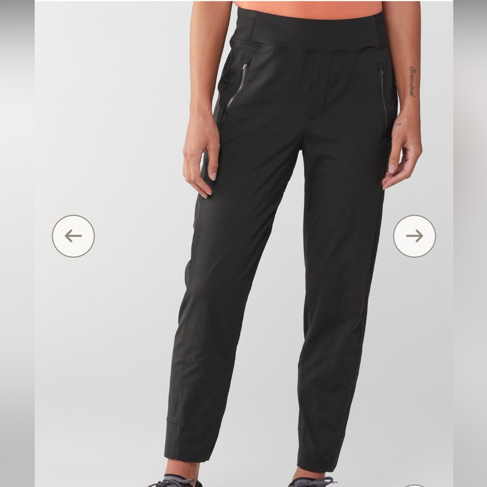 Athleta Trekkie North Jogger Pants Black Size 6